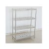 Stainless steel kitchen shelf rack 4 /5/6 levers