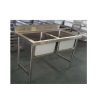 Kitchen sink Stainless steel sink with bench - Image 2